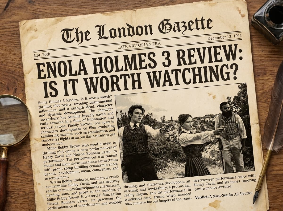 Enola Holmes 3 Review