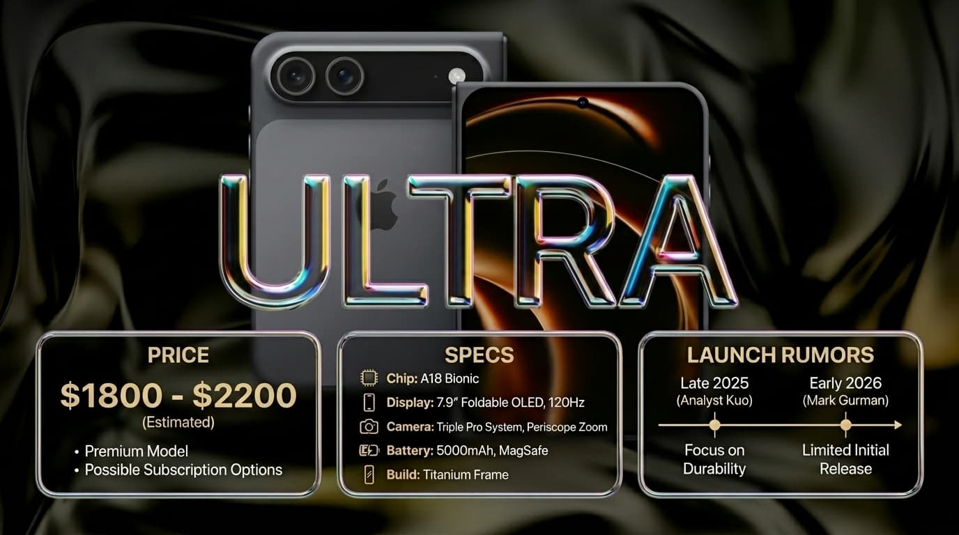 Foldable iPhone Ultra